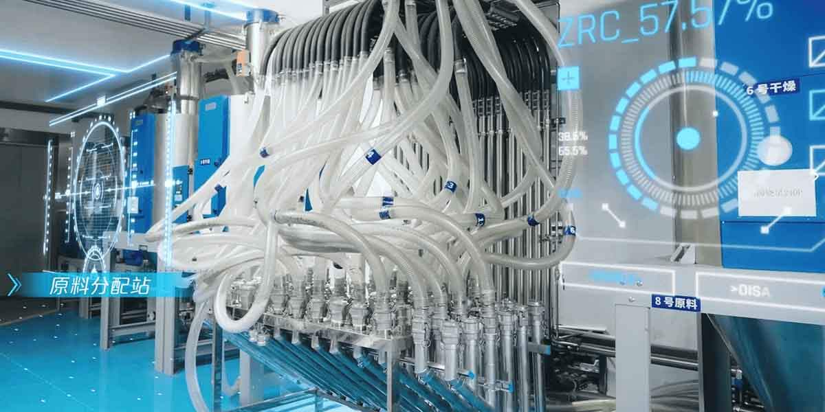 CENTRALIZED MATERIAL FEEDING SYSTEM